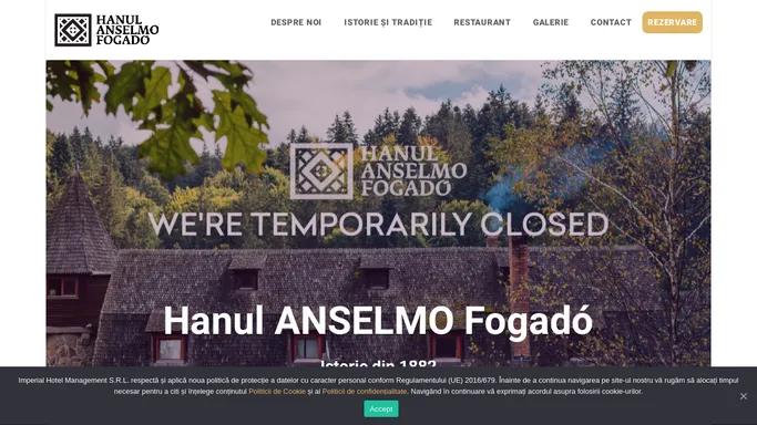 ANSELMO – Hanul ANSELMO Fogado