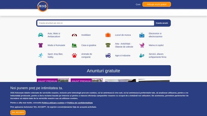 Anunturi Gratuite — XOS