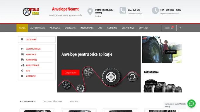 Anvelope Neamt: anvelope, vulcanizare, tractari auto