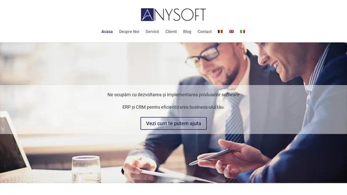 AnySoft ERP - Cluj Napoca - Romania