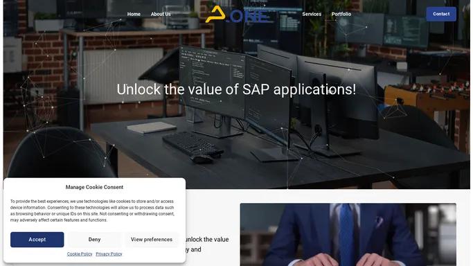 Aone • Unlock the value of SAP applications!