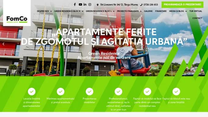 Fomco - Apartamente de vanzare in Targu Mures