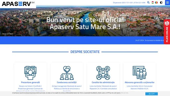 Apaserv Satu Mare