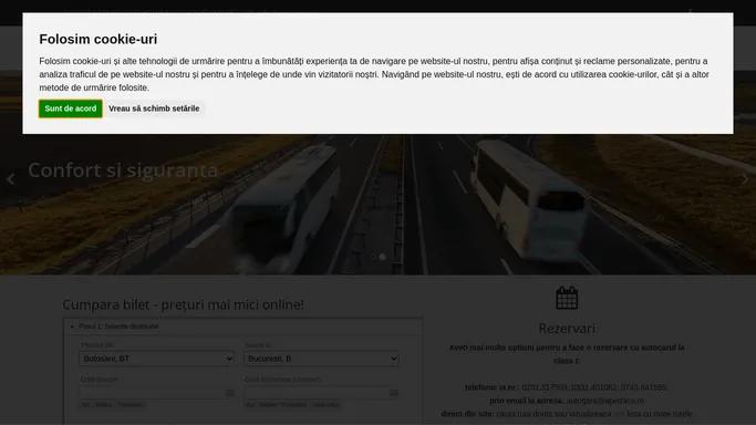 Autogara APETRANS | Bilete Autocar Online | Servicii de transport | Autogara Botosani