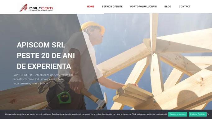 Apis Com Srl – firma constructii Alba Blaj – Doar un alt site web WordPress