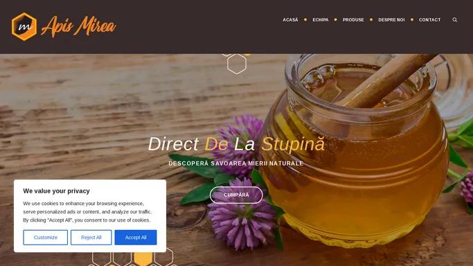 Producator de miere – ApisMirea – Pagina de prezentare Apis Mirea