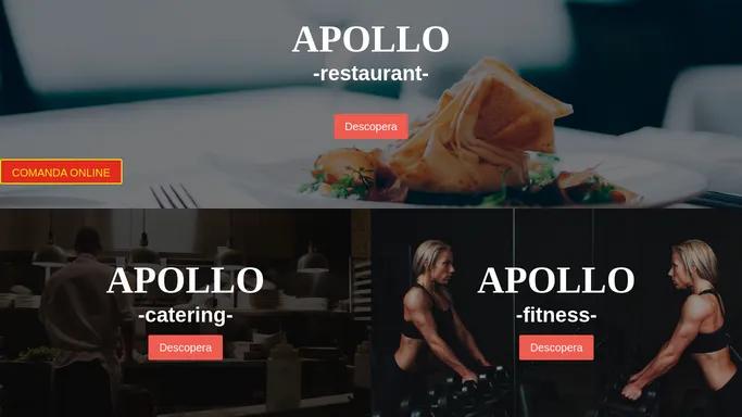 Apollo | Restaurant, Catering, Fitness