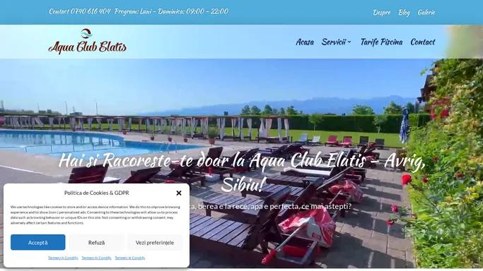 Homepage - Aqua Club Elatis