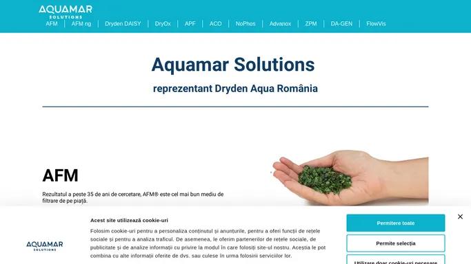 Aquamar Solutions – Distribuitor Dryden Aqua Romania