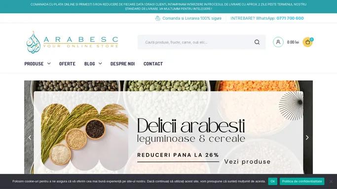 ArabescStore.ro – Your online store