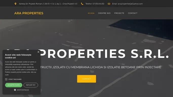 Amenajari interioare apartamente Bucuresti - Ara Properties