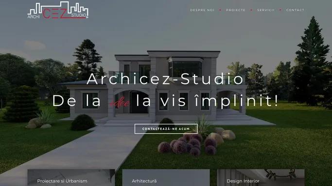 Design interior - Birou Arhitectura - Archicez Studio