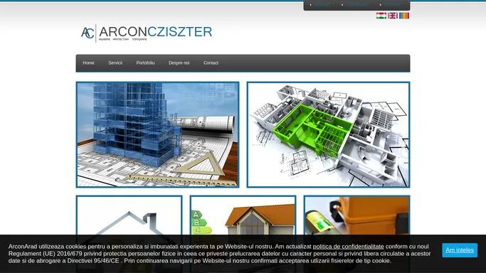 Arcon Arad, arhitectura Arad