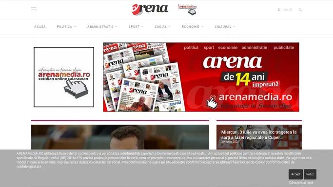 arenamedia.ro – stiri locale din Calarasi