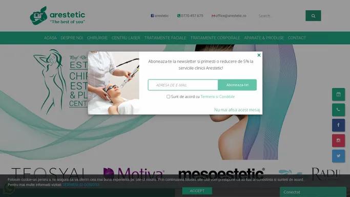 ArEstetic | Clinica infrumusetare, modelare corporala si estetica