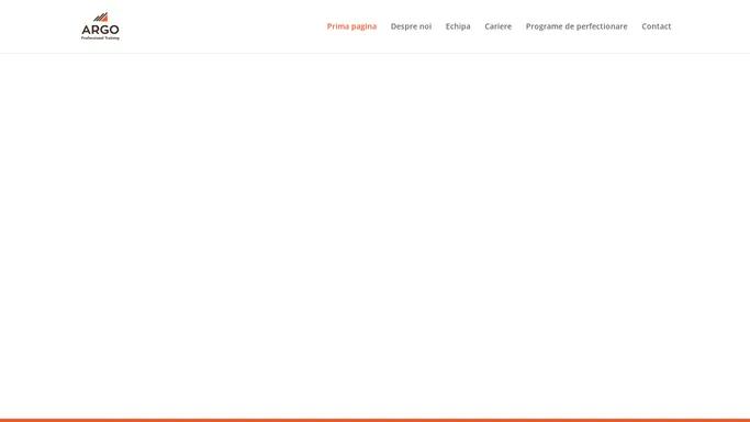 Argo Training | Cursuri de Perfectionare / programe de perfectionare / formare profesionala / perfectionare functionari publici