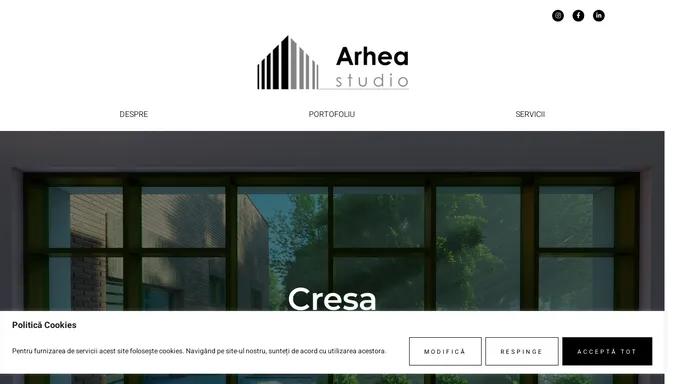 Arhea studio – Arhitectura urbana si nu numai.