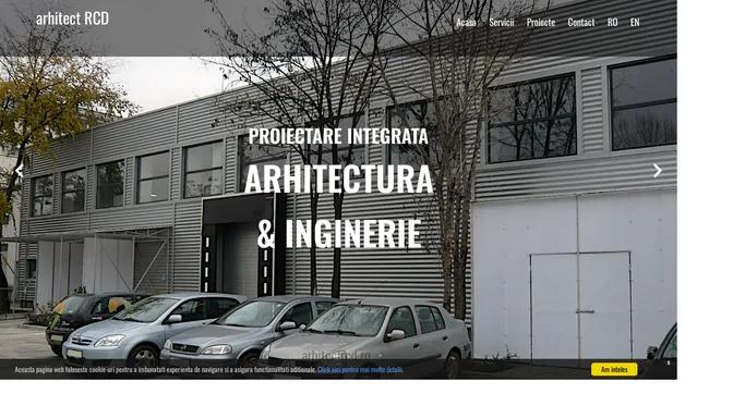 arhitect RCD - proiecte de arhitectura, urbanism, structura de rezistenta, instalatii si drumuri pentru toate tipurile de constructii civile si industriale