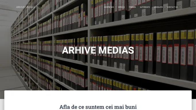 ARHIVE MEDIAS