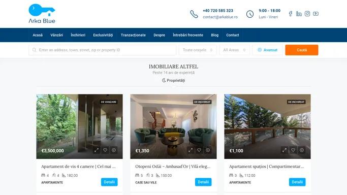 ArkaBlue - Imobiliare altfel