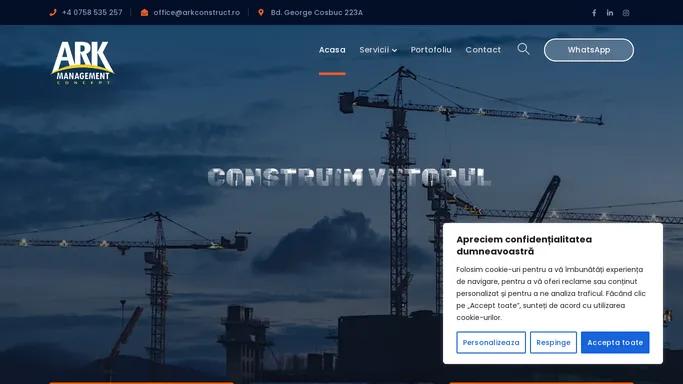 Ark Management Concept – Construim Viitorul