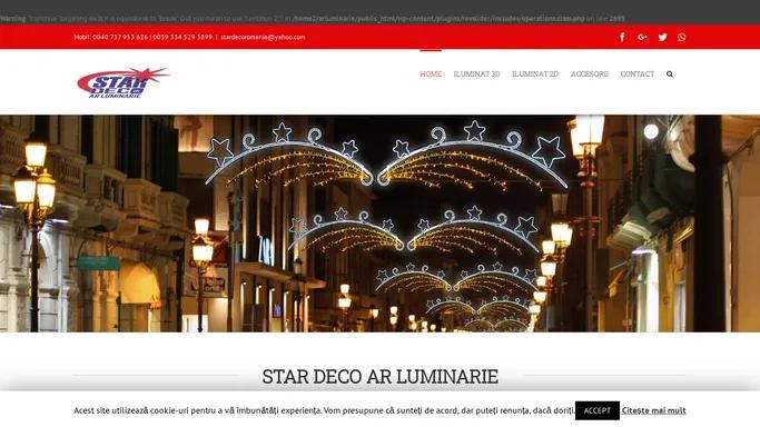 StarDeco Cluj, specialisti in iluminat