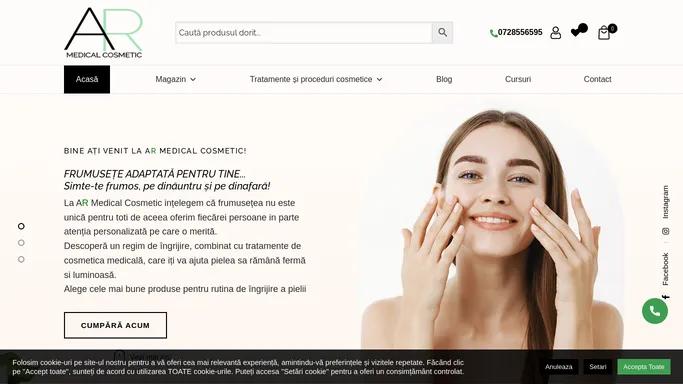 Cosmetologie si tratamente de cosmetica medicala