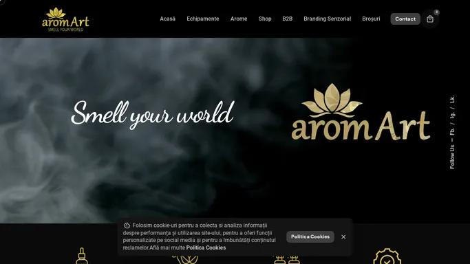 Aromart.ro – Smell your world!