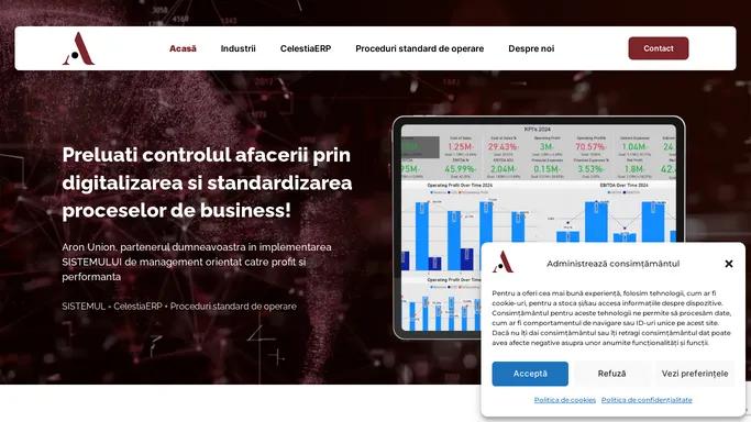 Aron Union | Digitalizare & Standardizare Procese Business