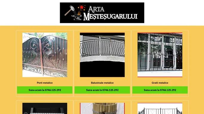 Arta Mestesugarului - Magazinul firmei Metalurgica Moldova