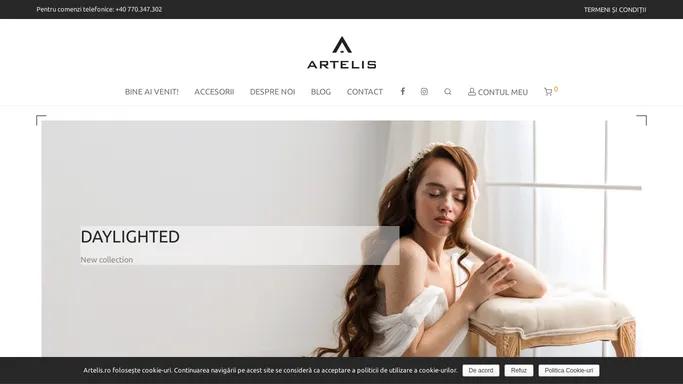 Artelis – Accesorii Mireasa: Coronite, Piepteni, Tiare, Bentite, Diademe, Voaluri, Clipsuri Pantofi