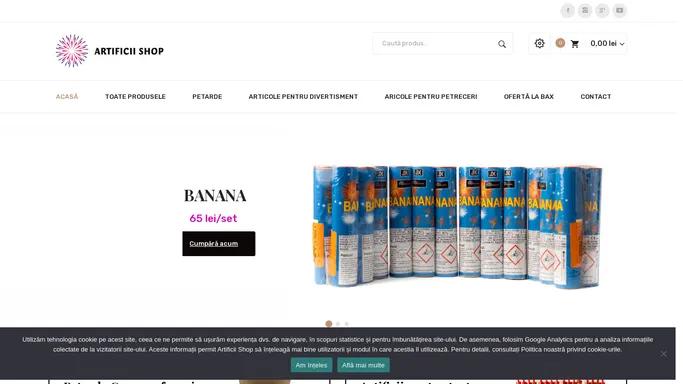 Artificii Shop - Magazin online de artificii si petarde la preturi mici