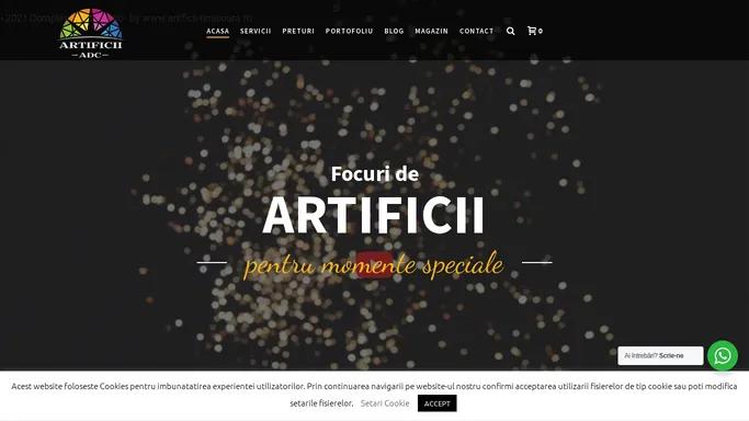 Artificii Timisoara ADC - Focuri de artificii profesionale