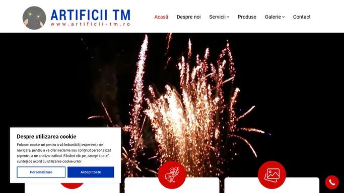 Focuri de artificii profesionale Timisoara - Dansul Mirilor