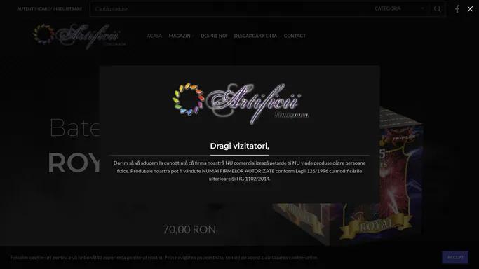 Artificii Profesionale pentru Evenimente - Artificii Timisoara