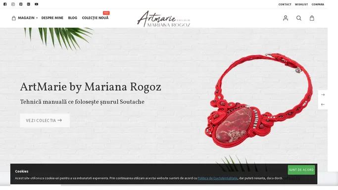 ArtMarie by Mariana Rogoz Bijuterii personalizate in tehnica soutache