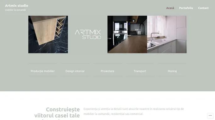 Artmix studio – mobilier la comanda