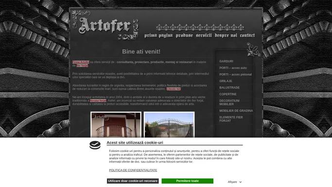 Artofer.ro - Lucrari in fier forjat