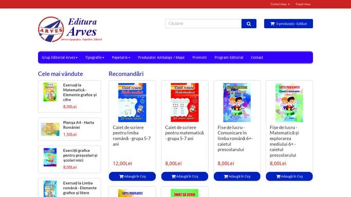 Editura Arves - Cel mai bun raport pret / calitate