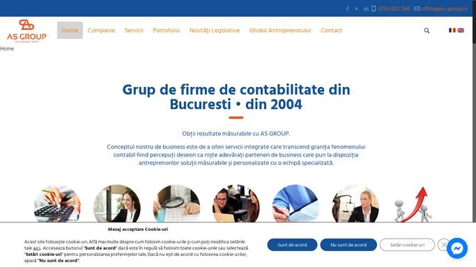Firme Contabilitate din Bucuresti ✔️ AS GroupAS Group