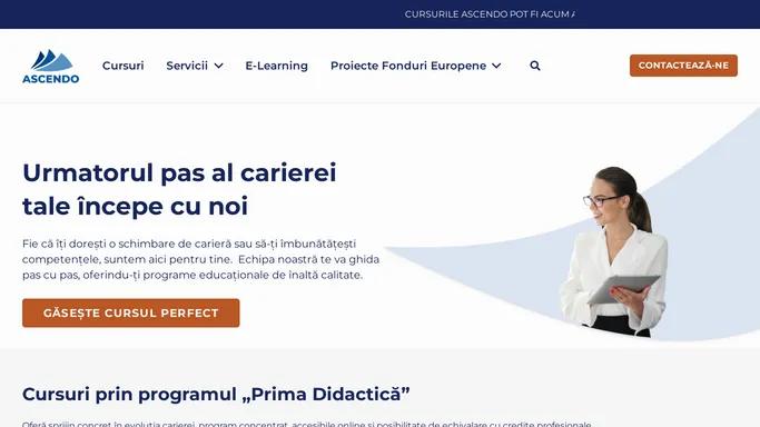 Ascendo – Cursuri si Formare Profesionala