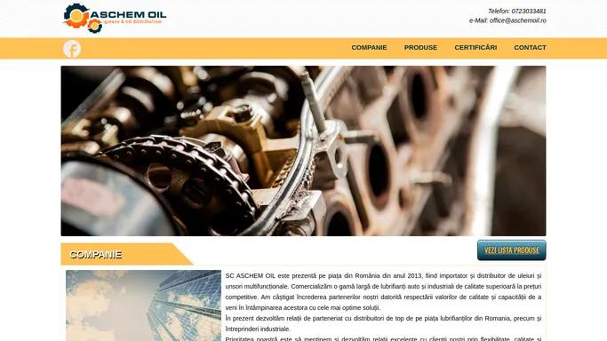 ASChemOil | Uleiuri si unsori multifunctionale