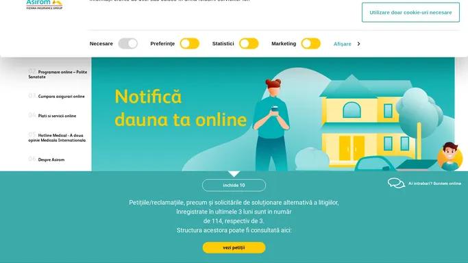 Asigurari Online: firma de asigurari pentru Tine sau Afacerea Ta