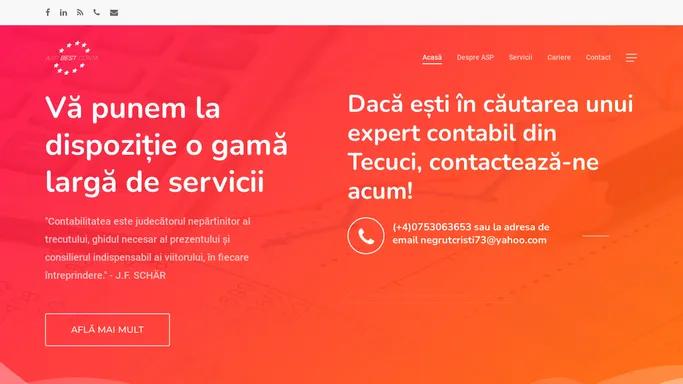 ASP Best Conta – Servicii de contabilitate Tecuci