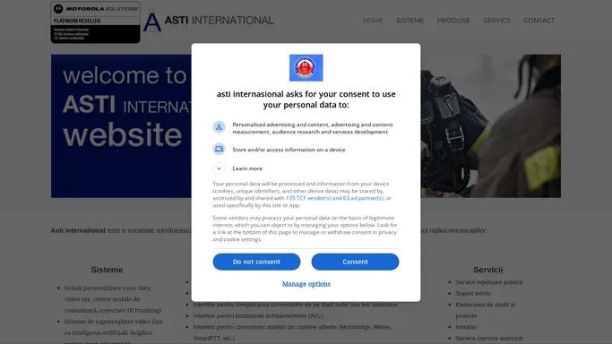 ASTI International - Partener Distributie MOTOROLA - Home