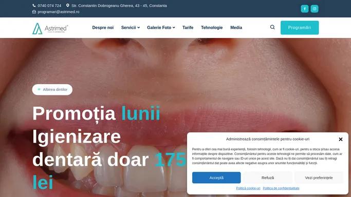 Clinica de stomatologie Astrimed - Atasati de zambetul tau