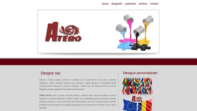 ATEBO - tipografie, produse papetarie - birotica, legatorie de arta