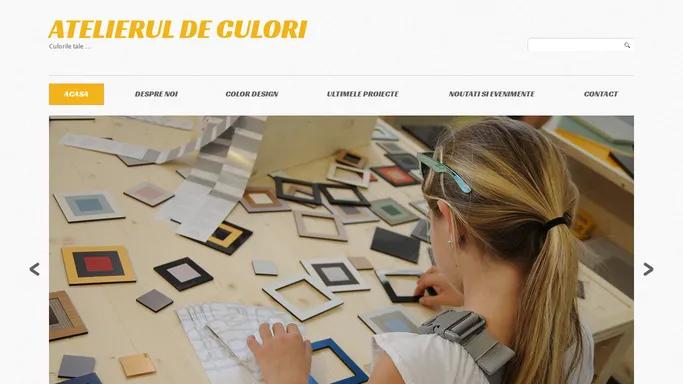 Atelierul de culori: Vopsele mobilier, industrie, auto si decorative