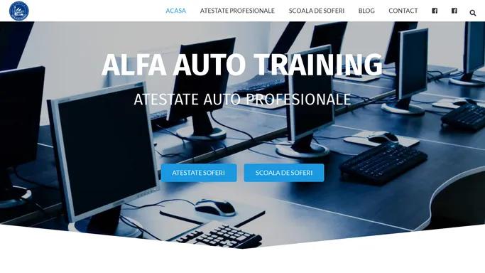 Atestate soferi profesionisti marfa, persoane, taxi, instructori auto