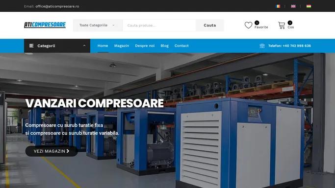 Ati Compresoare - Vanzari Compresoare Industriale